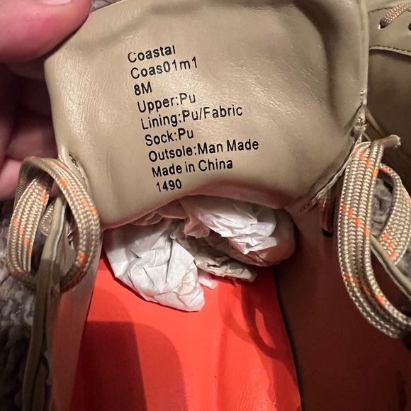 Men’s Steve Madden Tan Coastal Sneaker - Picture 7 of 7